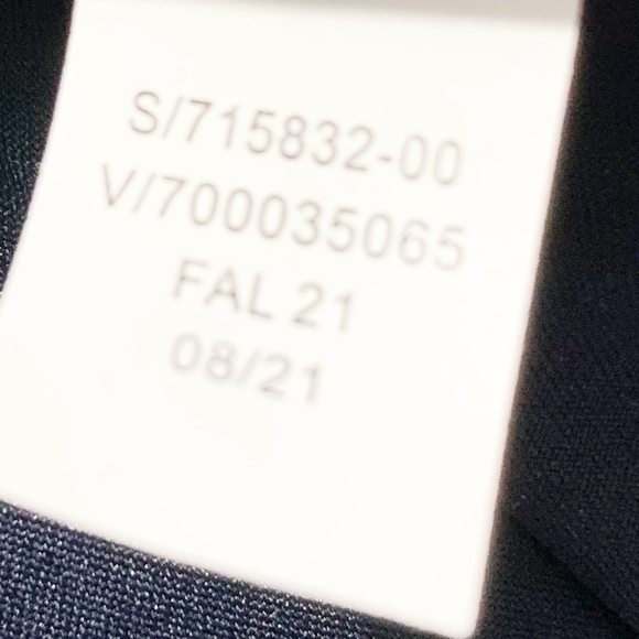 Banana Republic Factory Flutter Sleeve Peplum Blouse Floral Print Ruffled V-neck - Picture 10 of 10